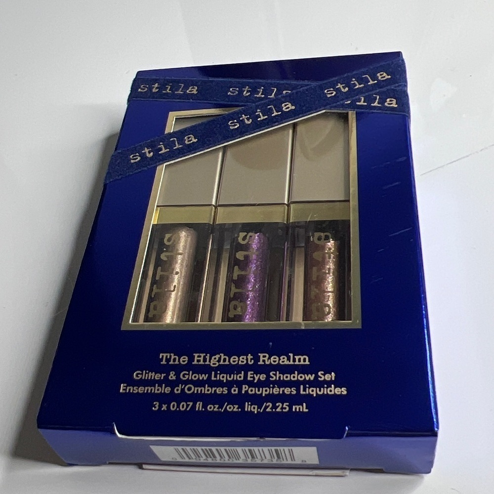 Stila The Highest Realm Glitter & Glow Liquid Eye Shadow Set of 3 - New in Box